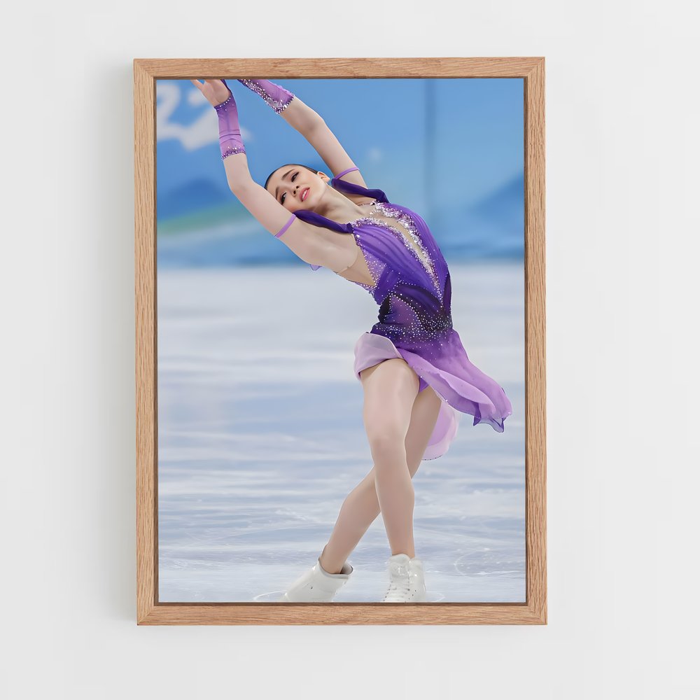 Poster Danse Glacée – affiche Patinage artistique (vue 4)